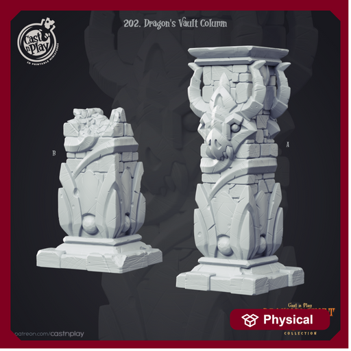 Dragon's Vault Column - Only-Games