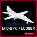 MiG-27K Flogger J2 (Clean, Wings Out)