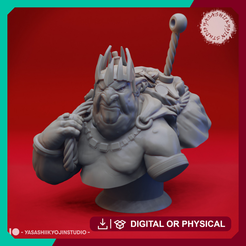 Grinkle the Goblin King - Bust