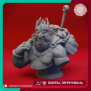 Grinkle the Goblin King - Bust