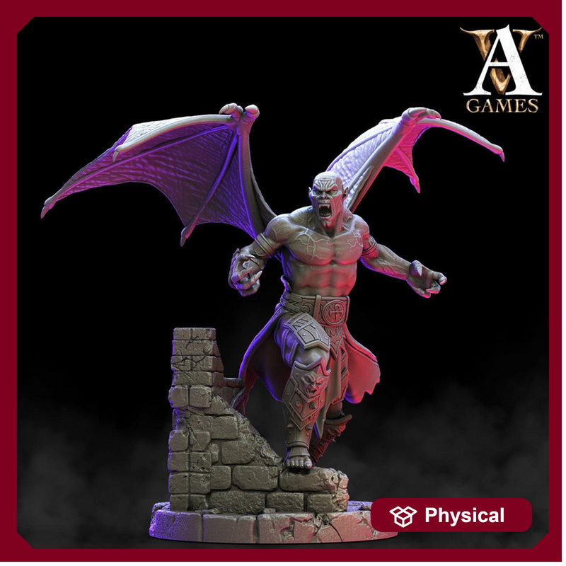 Vampire - | 32mm Scale | Vampire Miniature | Dungeons and Dragons Miniatures Undead | Pathfinder Miniatures | Vampire Figurine | Mini - Only-Games