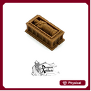 Egyptian Sarcophagus - 28mm 32mm Empire of Scorching Sands Wargaming Terrain D&D, DnD