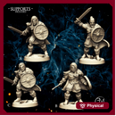 Frost Barbarian Skjoldmann