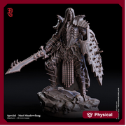 Oathbreaker Paladin Fighter PC / NPC | 28mm, 32mm,54mm,75mm,100mm Scales | Player Character Mini  -D&D 5e Pathfinder Figurine |Flesh of Gods - Only-Games