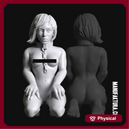 Sub Series 114 - Naked & Bound Female Battle Sister Prisoner Slave