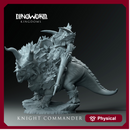 Knight commander Ceratops mounted