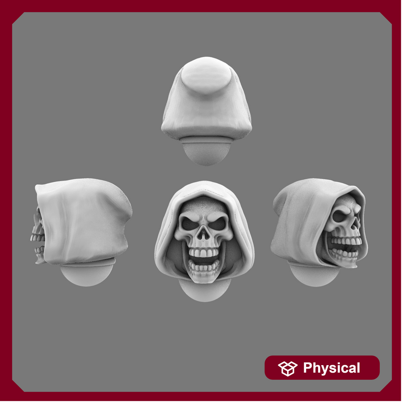 Pumpkin Lords Grim Reaper V10K Heads X 10