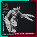 Claw Handed Demon - Greater Demon - PRESUPPORTED - 32 mm scale