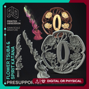 Flower Tusba - Prop & Spirit wepon -  PRESUPPORTED - Illustrated and Stats - 32mm scale