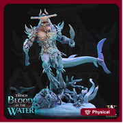 Hammerhead Sharkfolk, Sharkin, Shark-Man | Available in 28mm,32mm,50mm,75mm Scales | Archvillain Games | Dungeons and Dragons |  Pathfinder - Only-Games
