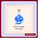 Mana Potion Birthday Card