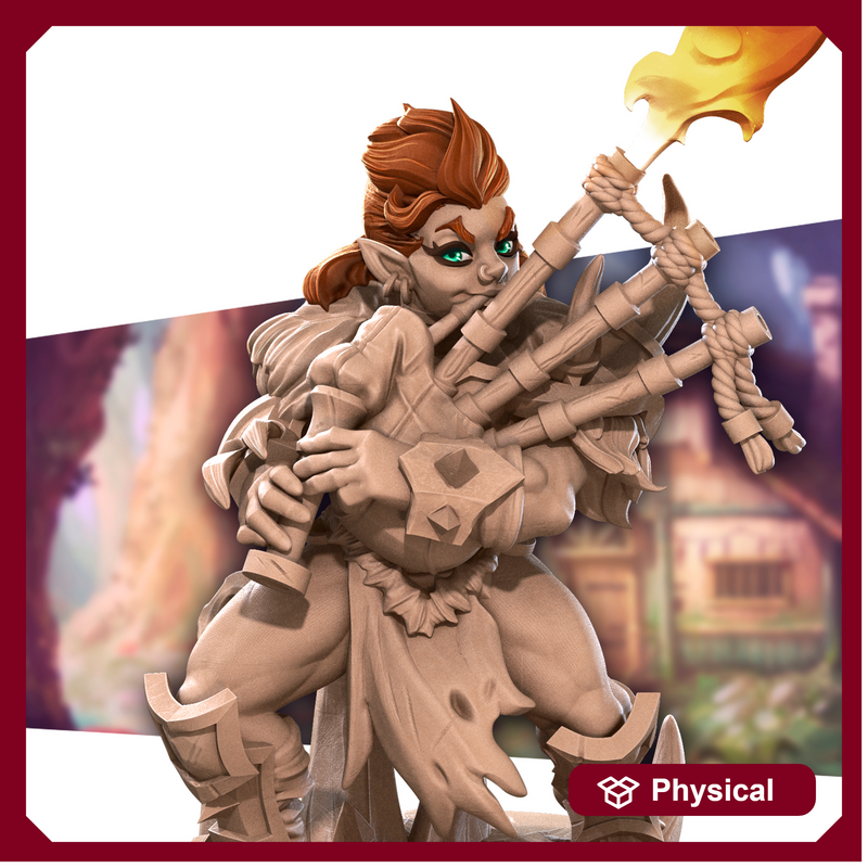 Bagpipes Halfling Bard