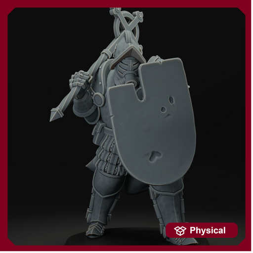 heavy infantry with mace and shield - Only-Games