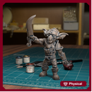 Goblin With Sword - TytanTroll Miniatures - DnD - Fantasy