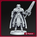 Agnes - Female paladin- 32mm - DnD