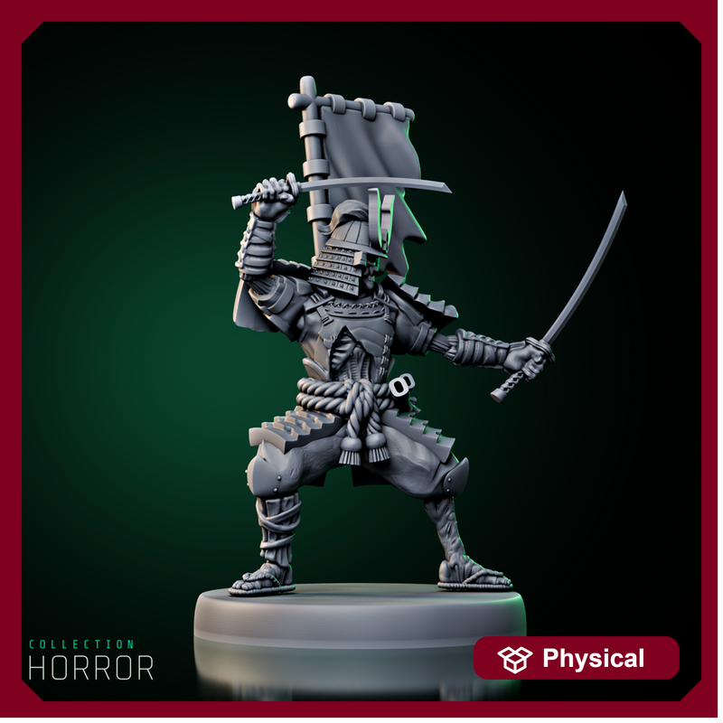 Undead Samurai w/ Two Swords - Only-Games