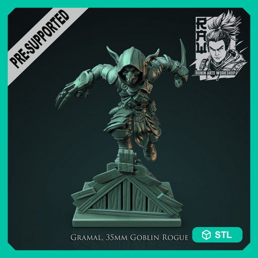 Gramal - Globlin Rogue - STL only - Only-Games