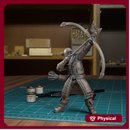 Northern Guard Archer Fire Volley - Frostgrave Pathfinder - Fantasy DND - TytanTroll Miniatures