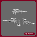 Space Knights AR Style Sniper Rifle NOHAND X 10