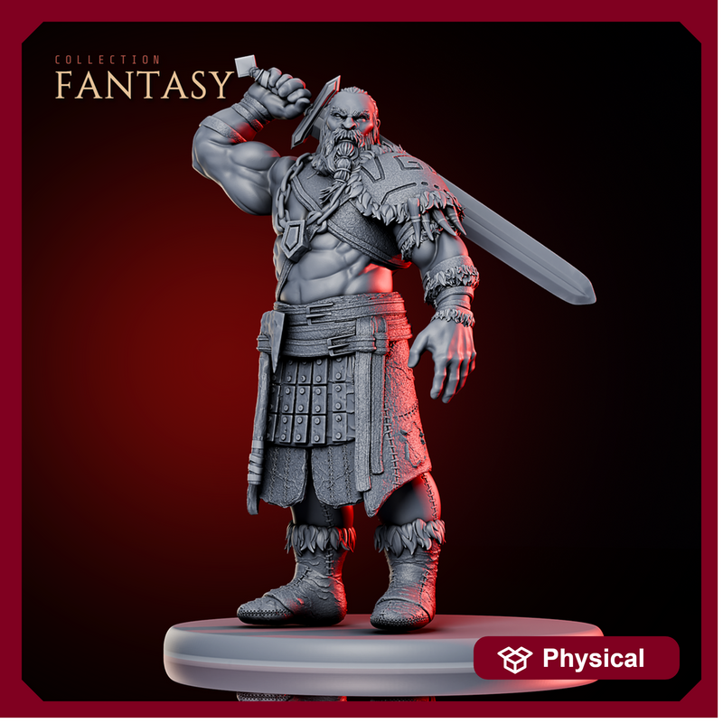 Half-Giant Barbarian 1 - Only-Games