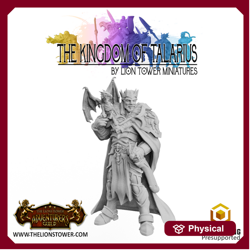 Kingdom of Talarius, King Garmond (32mm scale)