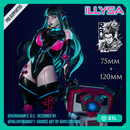 ILLYSA - Cyberpunk PinUp - 75mm and 120mm - STL only