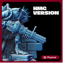 FANTASY WWII REICH RATMAN (HMG) 75MM