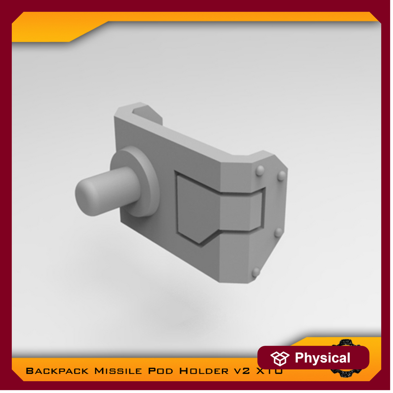 Backpack Missile Pod Holder V2 X10
