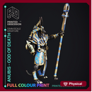 Anubis - God of Death - Pre-Coloured - 32mm Scale