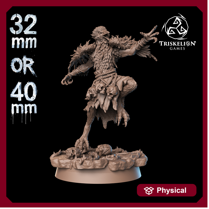 Raven Shade (Sculpt 2) - 40mm / 32mm Scale