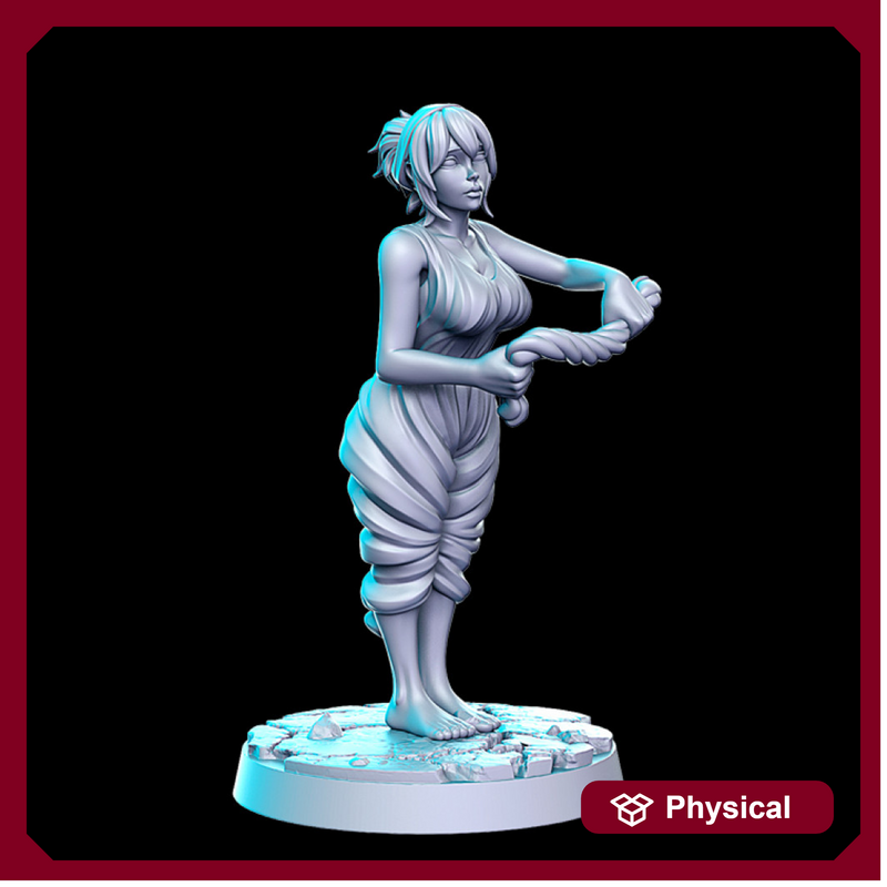 Beth (washing girl) - 32mm - DnD