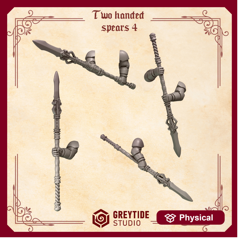 Two Handed Spears 4 CL