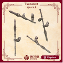 Two Handed Spears 4 CL