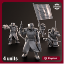Command squad. Nightcloak Regiment. Imperial Guard