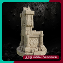 Spider Throne - Fantasy Terrain STL, DnD & Wargaming Scenery