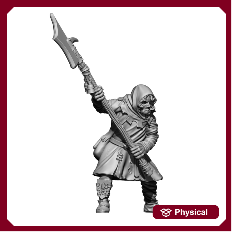 AX033 - Breton Halberdier Guarding