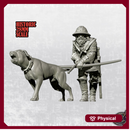 "English Yeoman with warhound" - 28mm (Historic Scale)