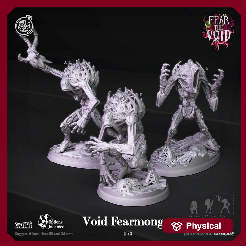 Eldritch Abominations Horrors from Far Realm | 28mm/32mm Scale Med/Lrg/Huge/Gargantuan | Dungeons and Dragons | Pathfinder | Figurine Mini - Only-Games