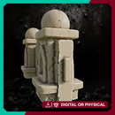 Cemetery Entrance - Graveyard Terrain STL, DnD & Wargaming Scenery