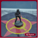 1/72 3D Printed WW2 Soviet Marine (x10)