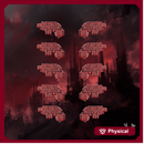 Crimson Wings Recon Squad Heavy Pistols Set x10