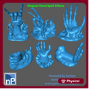 Magical Hands Spell Effects