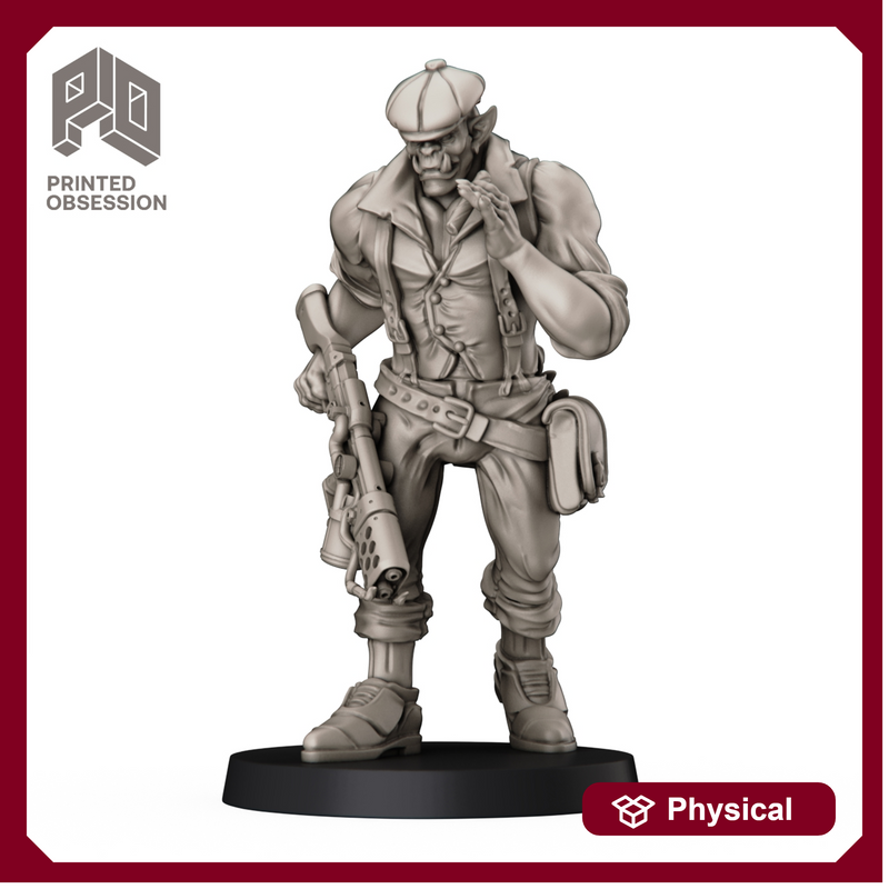 Artillerist - Orc Male - Flamer