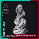 Demi Lich - Tiny Undead - PRESUPPORTED - 32 mm scale