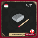 1/87 Trash container pack