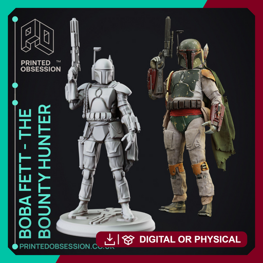 Star Wars - Boba Fett The Bounty Hunter - 75 mm scale model - Only-Games