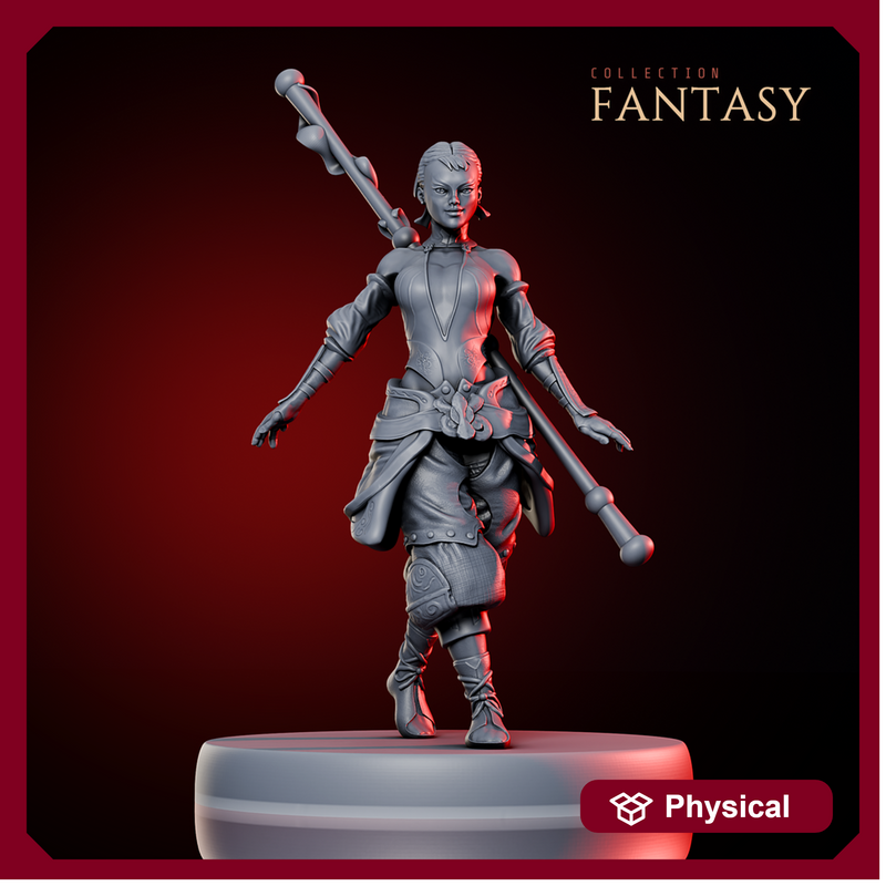 Female Monk - Only-Games