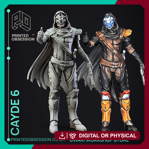 Destiny 2 - Cayde 6 - 75mm Model - Only-Games