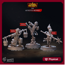 Acolyte Monks - Eternal Monks - CastNPlay - Terrain Wargaming D&D DnD 28mm 32mm 40mm 54mm