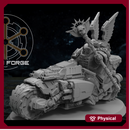 Battle Priest on Bike